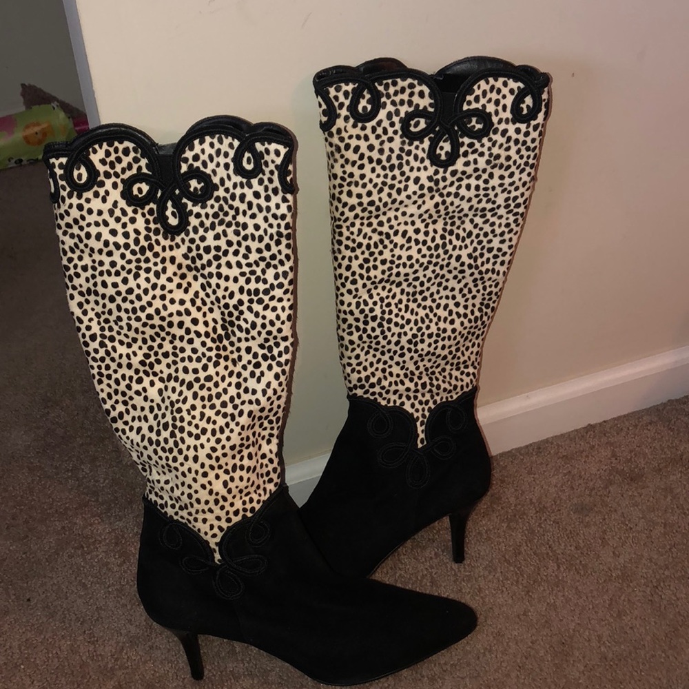 J.Renee Women's Paulina Knee-High Boot Leopard
